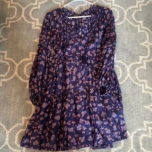 Oliphant balloon sleeve dress!